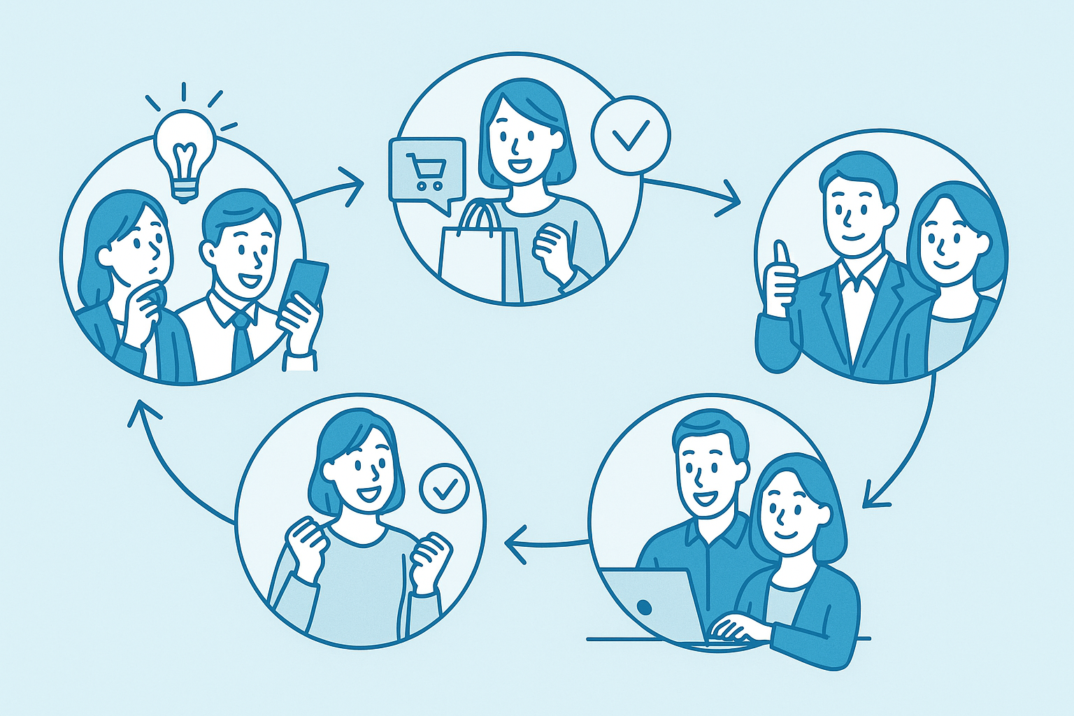 Customer journey design feature image